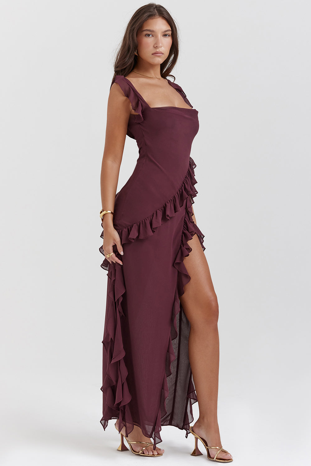 Luzere™ | Robe Maxi Fendue