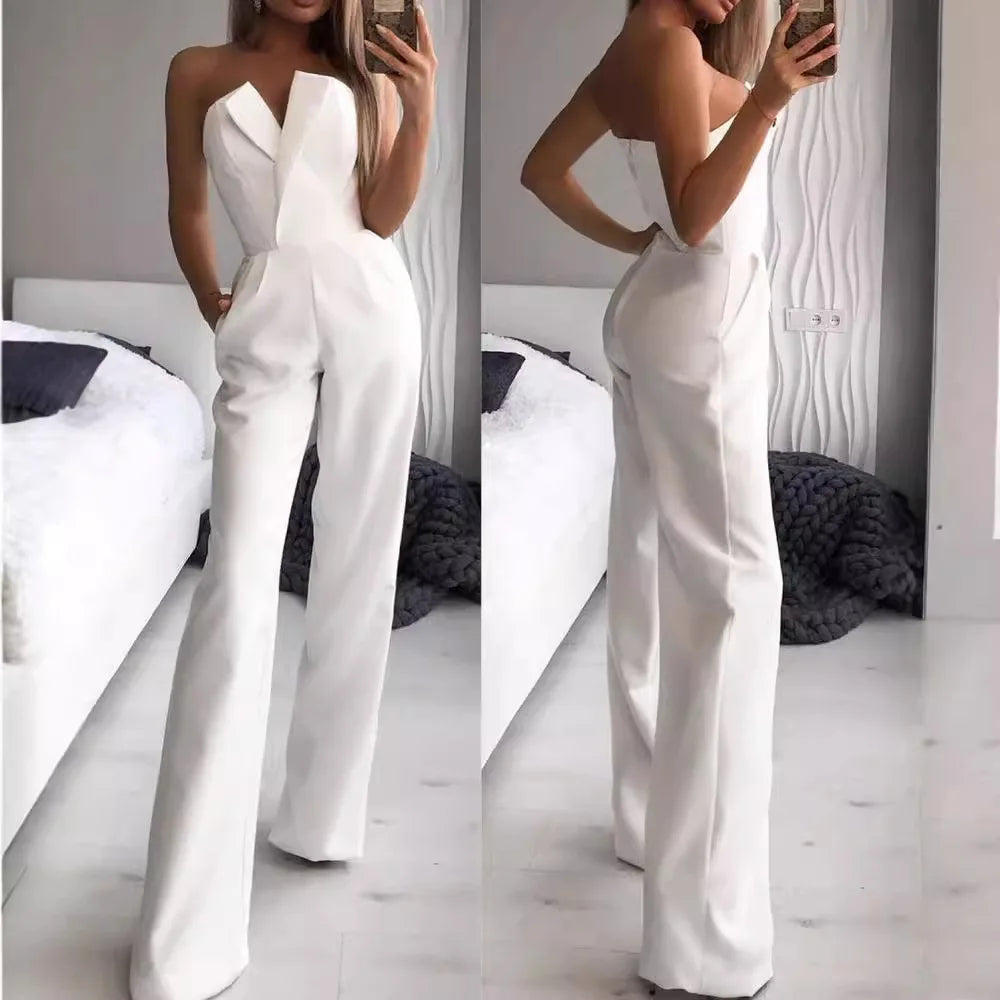 Luzere™ | Jumpsuit Élégance Naturelle & Ajustée