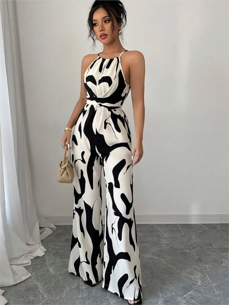 Luzere™ | Jumpsuit Graphique & Élancée