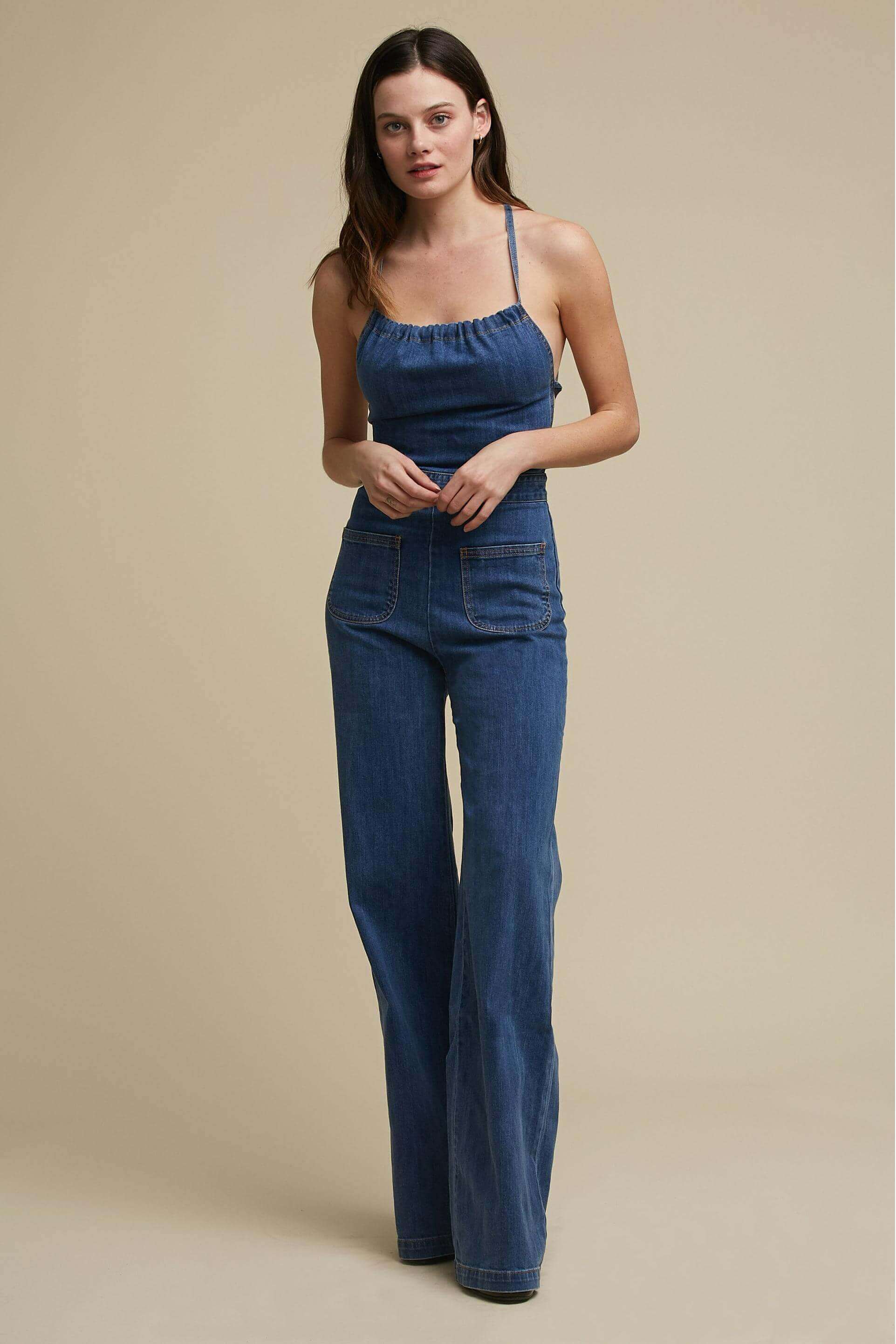 Luzere™  | Combinaison Denim & Attitude Vintage