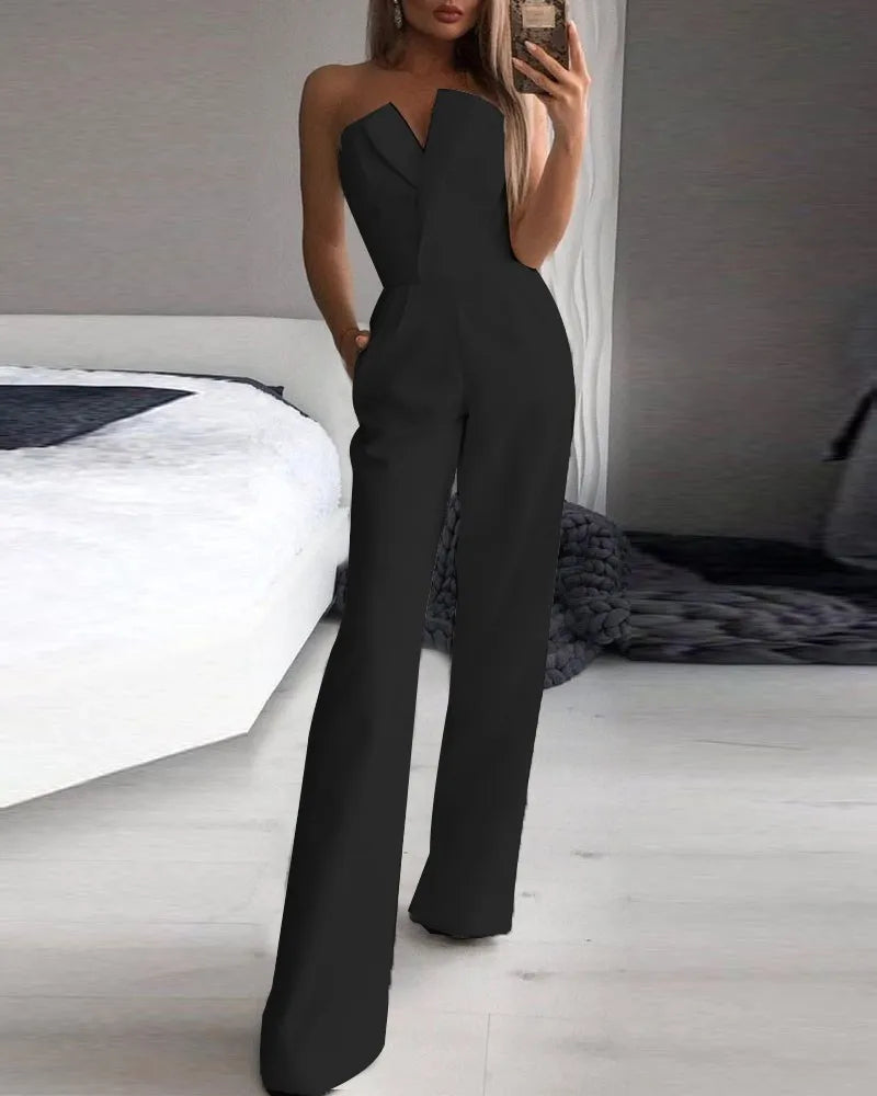 Luzere™ | Jumpsuit Élégance Naturelle & Ajustée