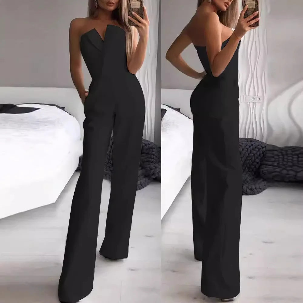 Luzere™ | Jumpsuit Élégance Naturelle & Ajustée