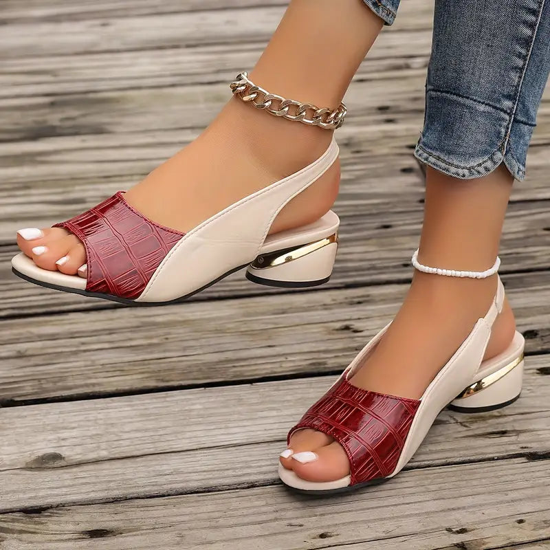 Luzere™ | Sandales Élégantes en Cuir