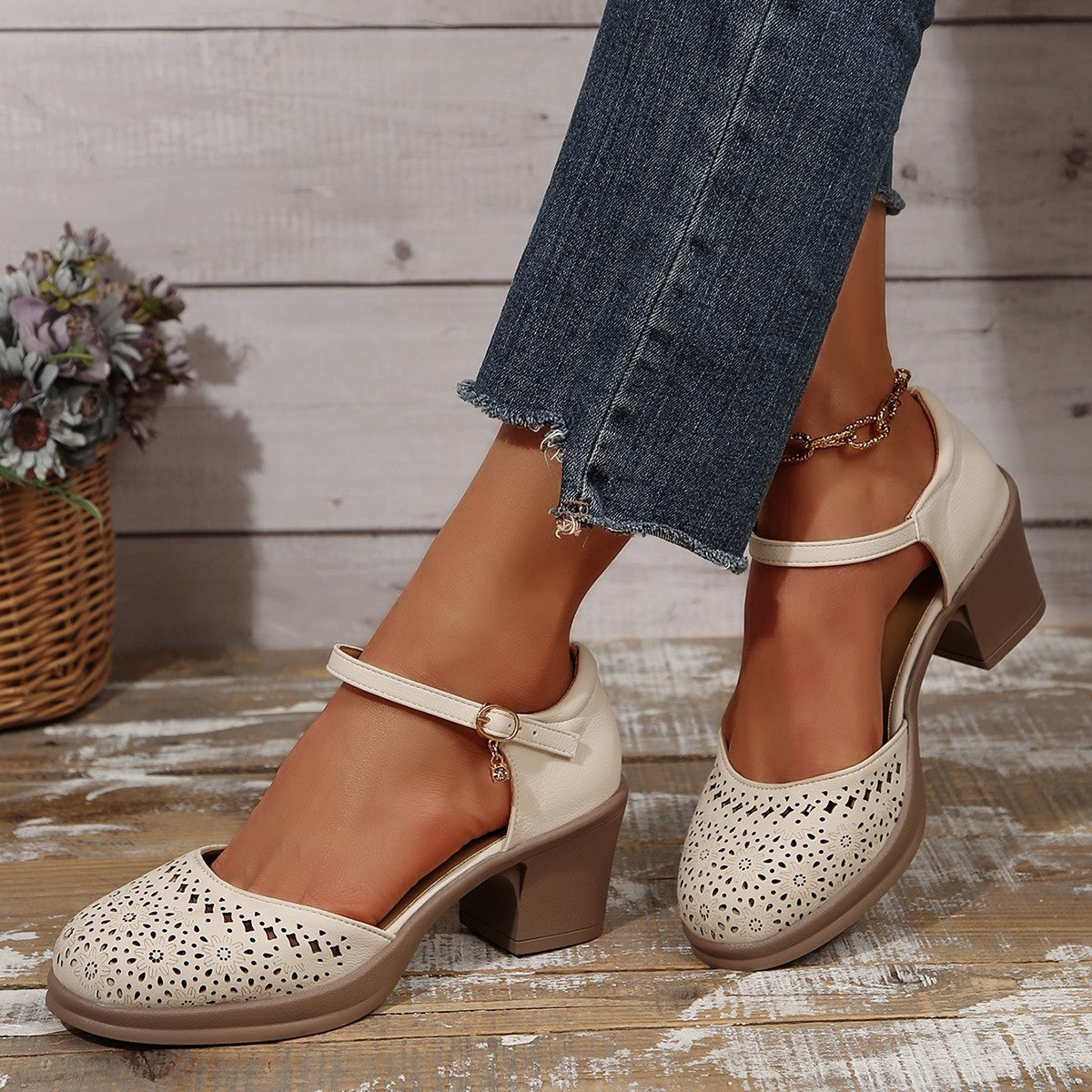 Luzere™ | Sandales Rétro-Mesh Élégantes