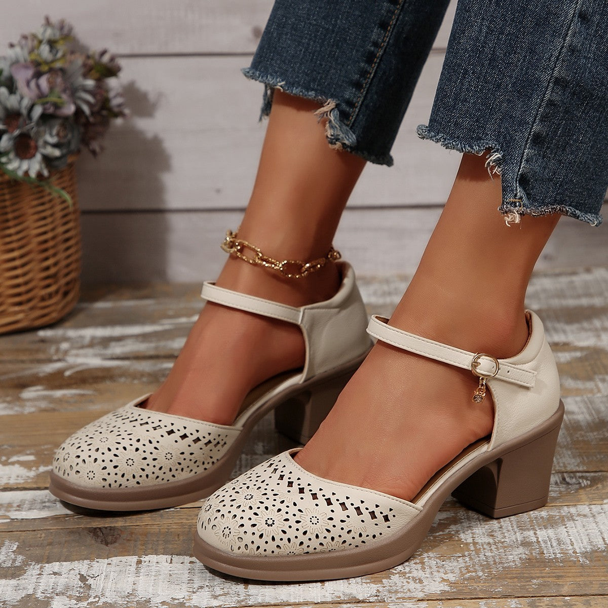 Luzere™ | Sandales Rétro-Mesh Élégantes