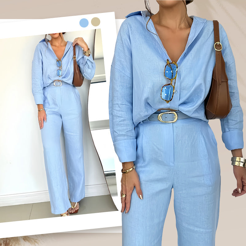 Luzere™ | Chemise Élégante et Pantalon Confortable