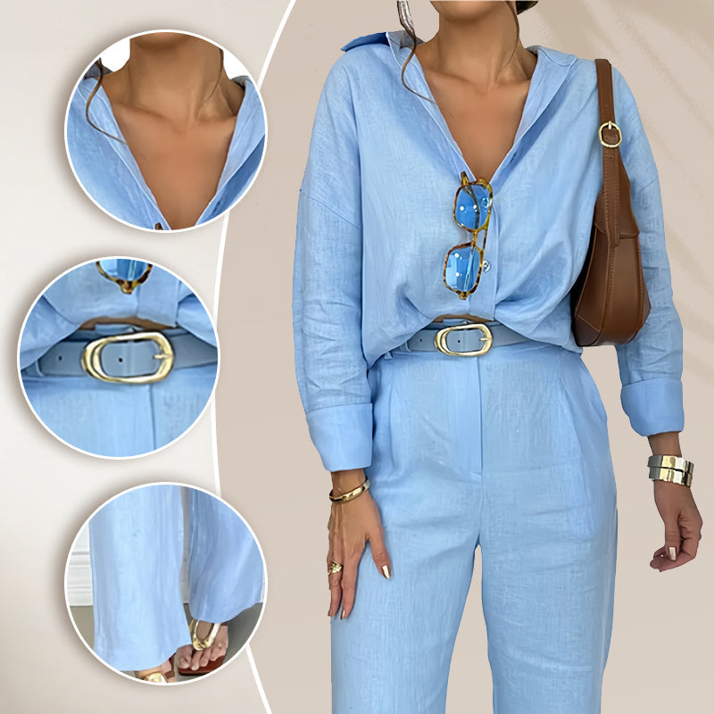 Luzere™ | Chemise Élégante et Pantalon Confortable