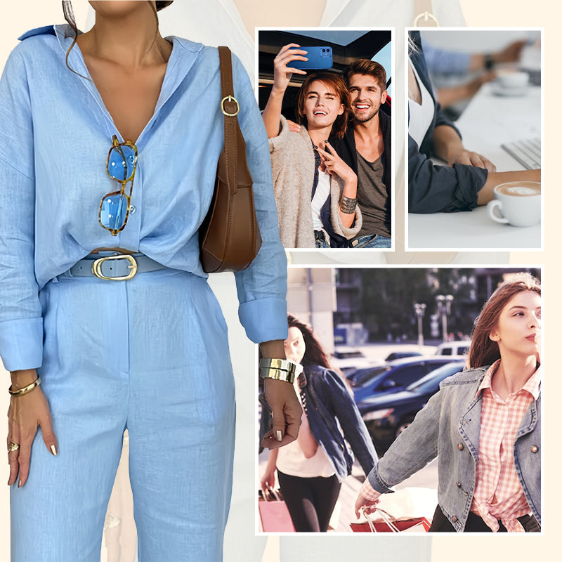 Luzere™ | Chemise Élégante et Pantalon Confortable