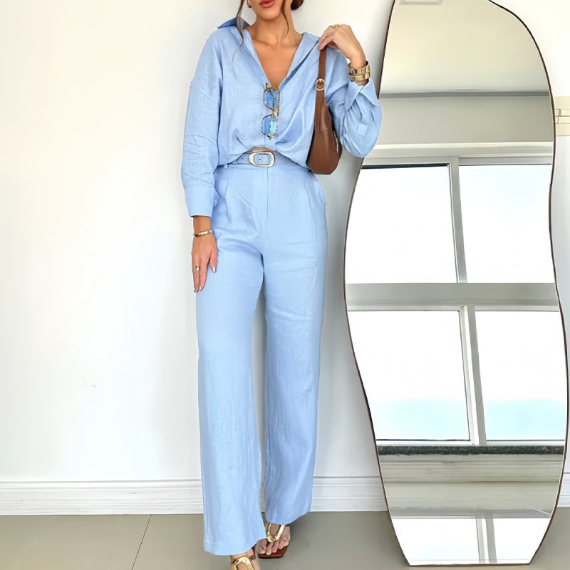 Luzere™ | Chemise Élégante et Pantalon Confortable